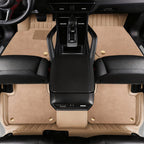 Custom Car Floor Mats with Logo, Stripe Pattern Full Coverage