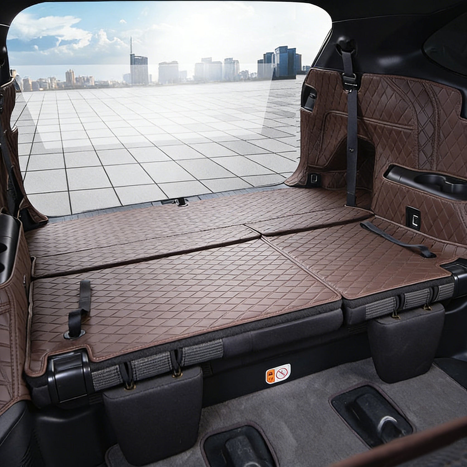 Waterproof Large Dog Car Trunk Mat All-Season Trunk Mat Suitable for Rainy Climates Trunk Mat / Trunk Liner Waterproof