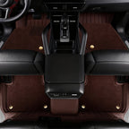 Custom Car Floor Mats with Logo, Stripe Pattern Full Coverage