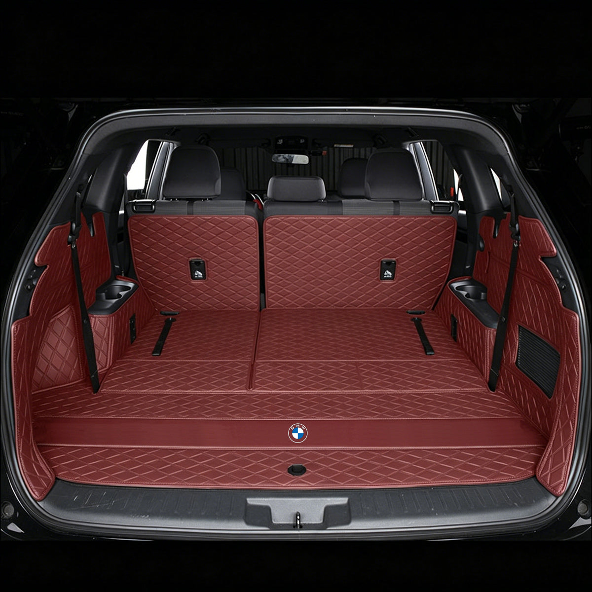 BMW X5 Cargo Liner – Custom Fit Full Coverage Trunk Mat with Seat Back & Side Wall Protection
