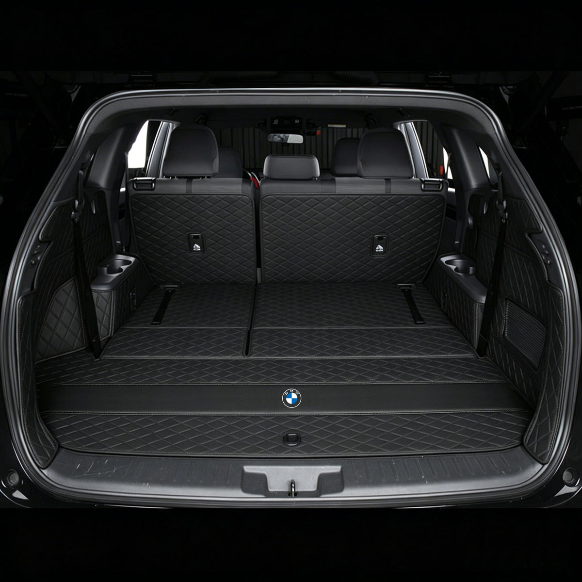 BMW X5 Cargo Liner – Custom Fit Full Coverage Trunk Mat with Seat Back & Side Wall Protection