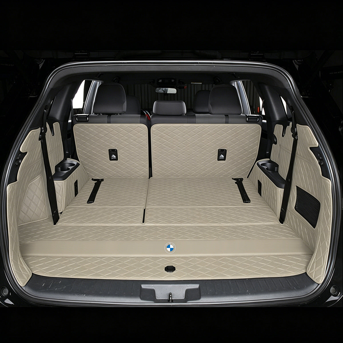 BMW X5 Cargo Liner – Custom Fit Full Coverage Trunk Mat with Seat Back & Side Wall Protection
