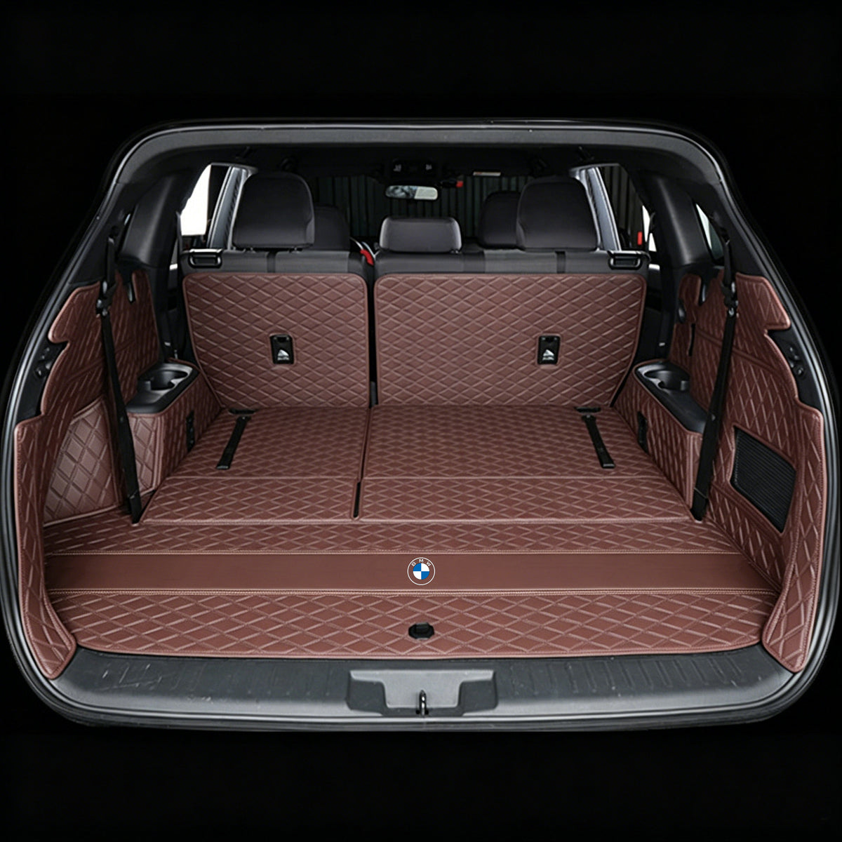 BMW X5 Cargo Liner – Custom Fit Full Coverage Trunk Mat with Seat Back & Side Wall Protection