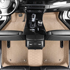 Luxury Custom Car Floor Mats With carpet All-Weather, All-Season With Logo