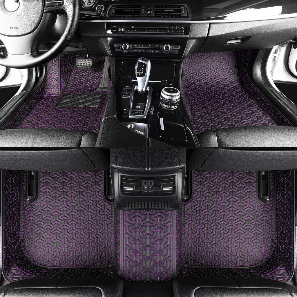 Car floor mats, waterproof, suitable for all weather conditions and seasons, with customizable logos