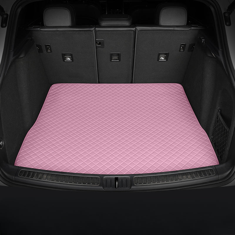 All-weather, waterproof custom trunk liners, cargo liners, and pet mats (with full Velcro coverage)