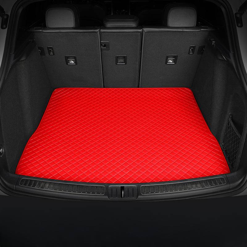 All-weather, waterproof custom trunk liners, cargo liners, and pet mats (with full Velcro coverage)