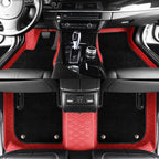 Luxury Custom Car Floor Mats With carpet All-Weather, All-Season With Logo