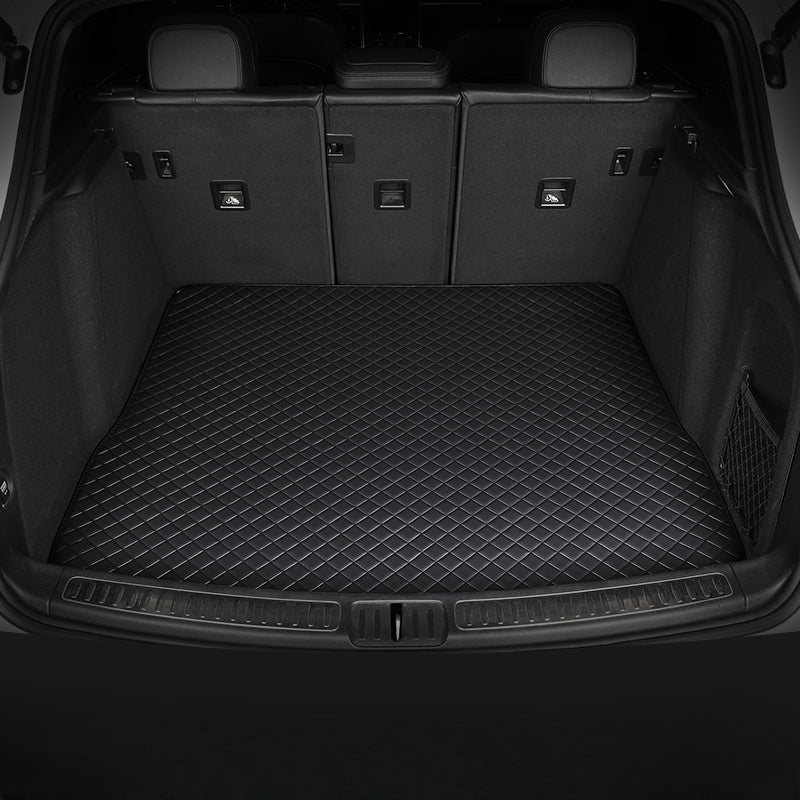 All-weather, waterproof custom trunk liners, cargo liners, and pet mats (with full Velcro coverage)